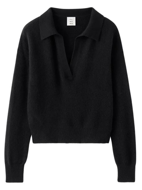 Maglione Kaia con colletto ALMADA LABEL | 4682BL